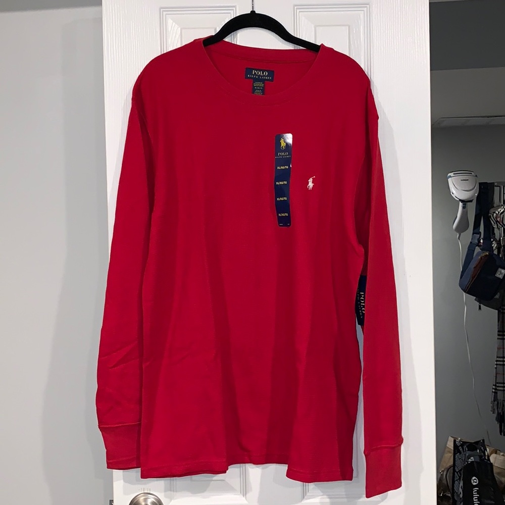 NEW MENS RALPH LAUREN SLEEPWEAR LONG SLEEVE TSHIRT